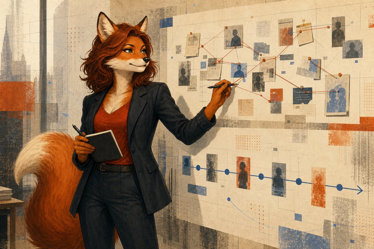 Ember reviewing a controlled AI conversation-memory test