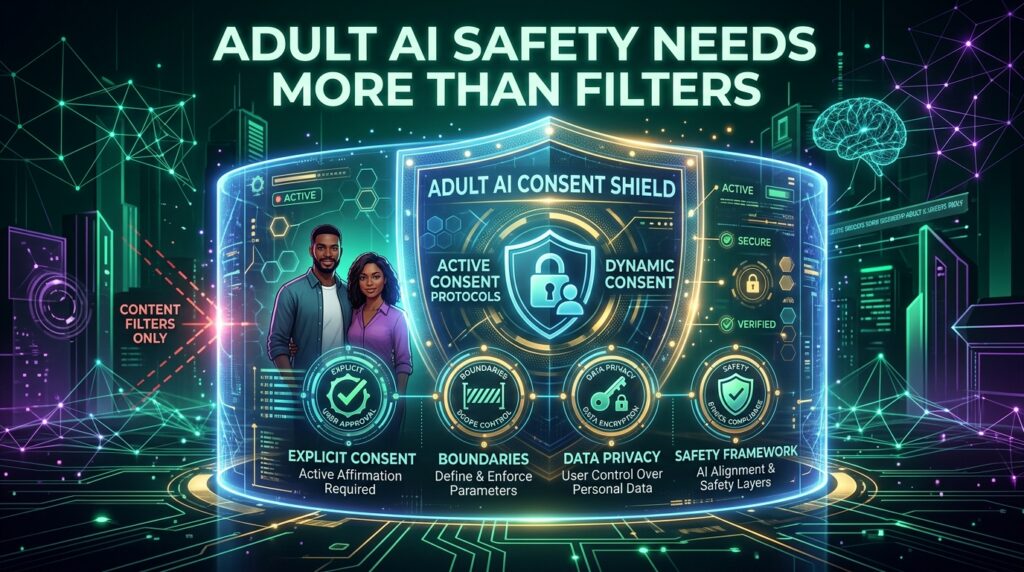 Editorial image for Adult AI Safety Needs More Than Filters